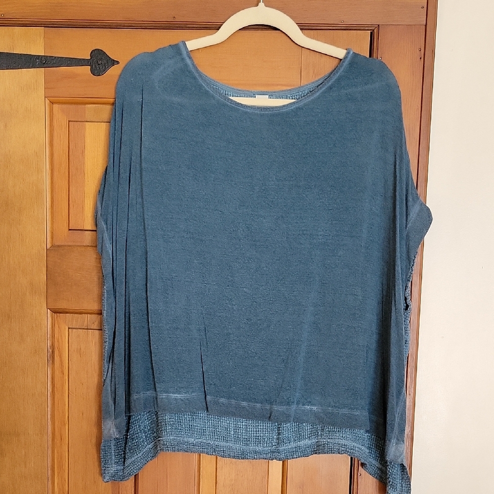 ANTHROPOLOGIE AMADI Batwing Relaxed Oversized Top - Picture 3 of 10